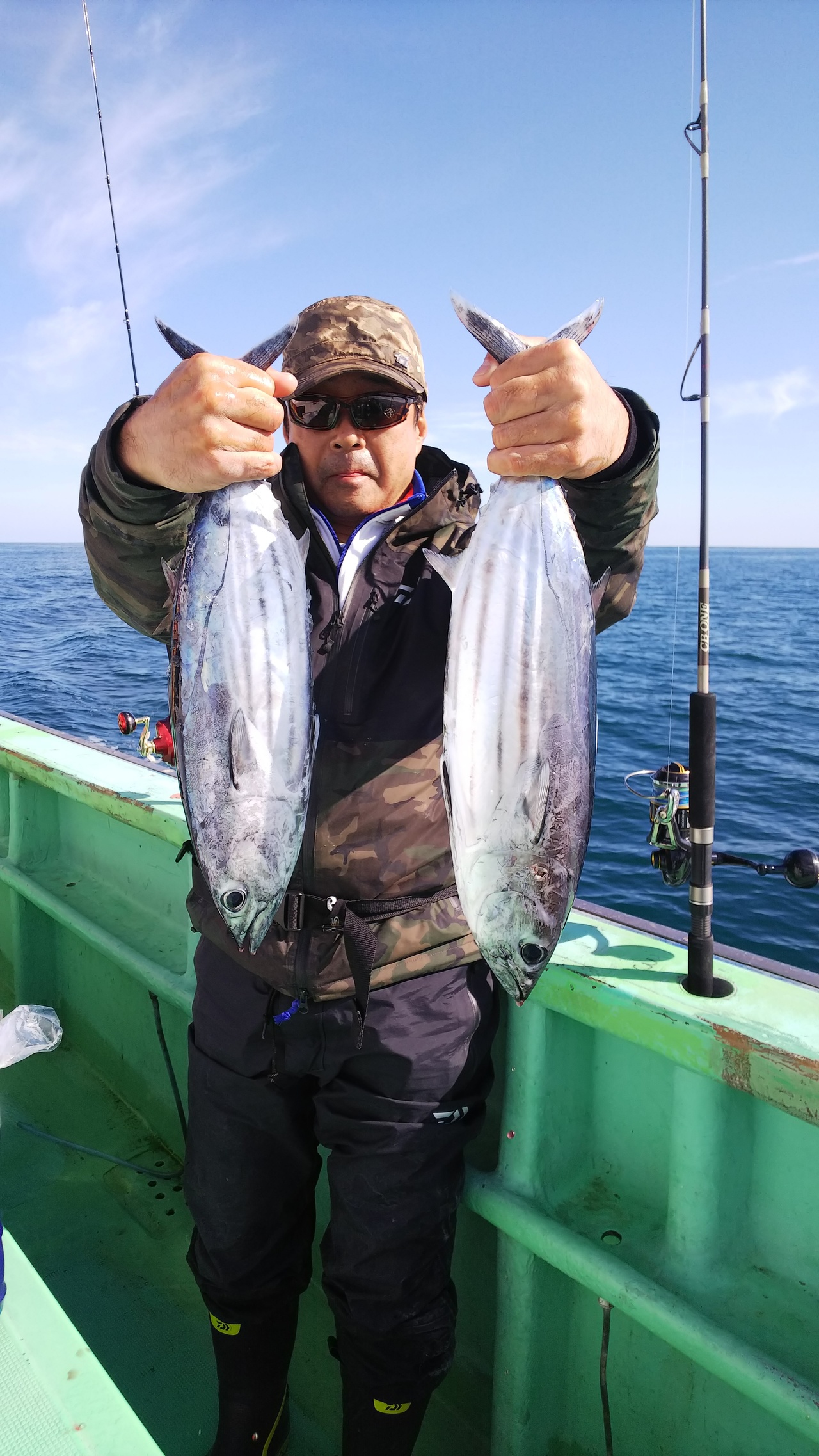 カツオの釣果 年10月26日 仙昇丸 茨城県 那珂湊港 ベリー釣船予約