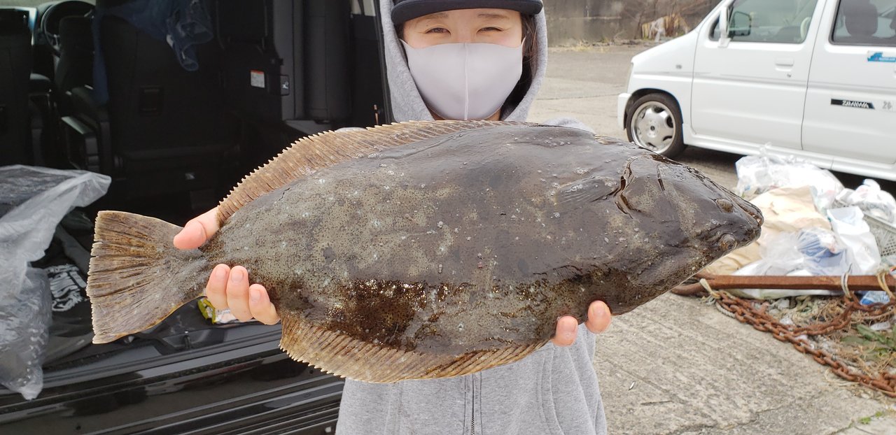 ヒラメの釣果 21年3月7日 大南荘勝丸 和歌山県 栖原港 ベリー釣船予約