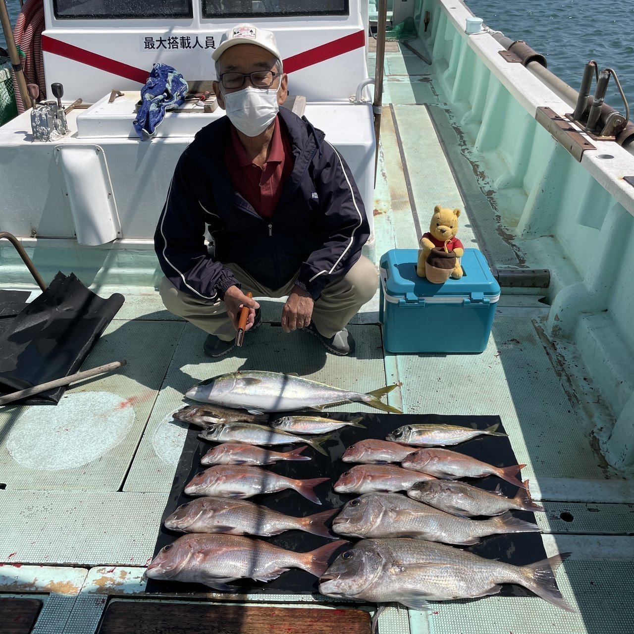 マダイの釣果 21年5月31日 淡隆丸 和歌山県 加太港 ベリー釣船予約