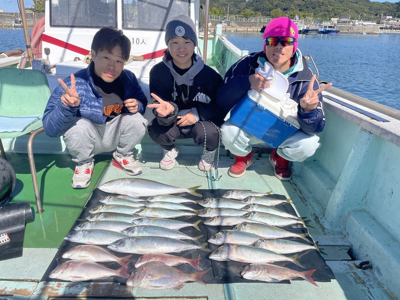 チャリコの釣果｜2023年10月22日｜淡隆丸（和歌山県/加太港）｜＠ベリー釣船予約