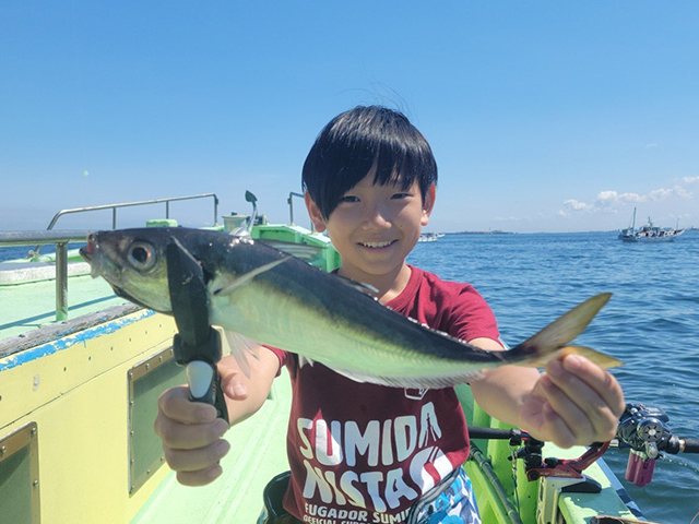 ◇◆1日便◆◇130号ビシで狙う大アジ釣りプラン