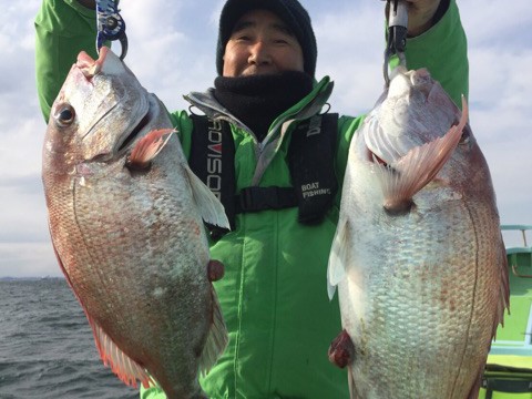 ■1日■一つテンヤで狙うマダイ釣りプラン