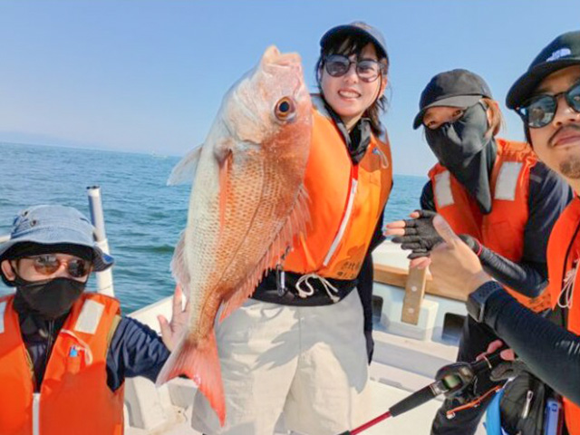 ☆午前/平日☆一つテンヤ・タイラバ・青物ジギング釣りプラン