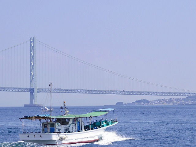 【釣り船　名田屋】明石海峡大橋周辺の釣り