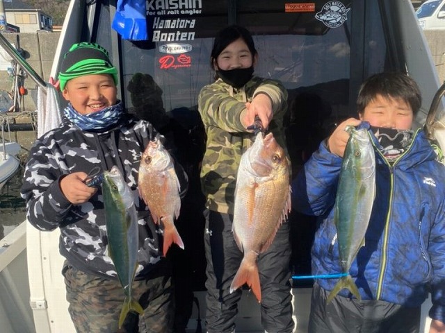 【遊漁船KAISHIN】満足いく釣果をご提供！