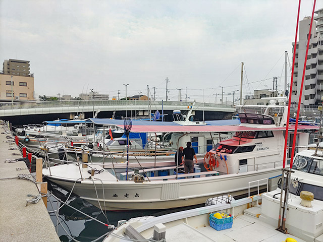 【島虎丸】乗船場所