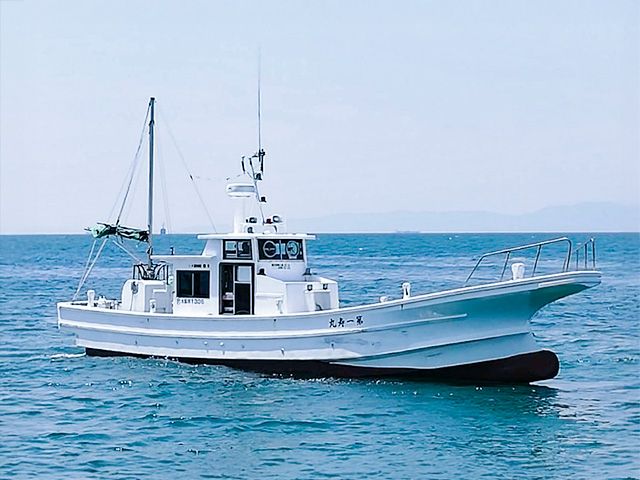 【第一寿丸】淡輪漁港から出船