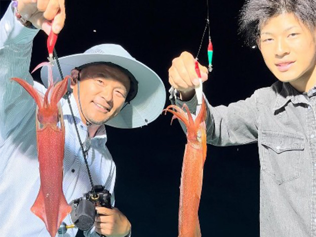 【妙見丸】イカメタルの釣果