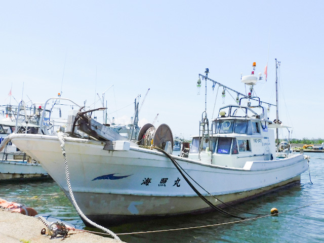 【海照丸】左斜め前方より