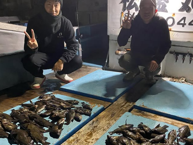 【松盛丸】釣果例